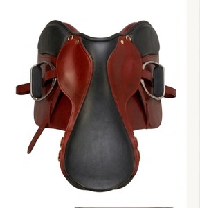 FAB Premium <b>Leather</b> English Dressage Saddle FI-ES-00 Eco-Friendly Fiber Tree Nickel-Plated Hardware Soft <b>Leather</b> Seat - Product Image 2