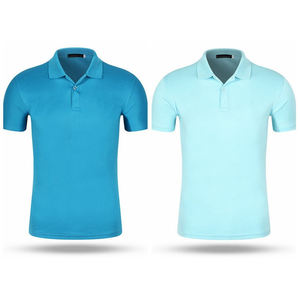 Camisas de Golf Personalizadas con Logotipo para Hombre, de Poliéster, Transpirables, de Secado Rápido, con Botones, Parches Bordados, Tallas Grandes, para Verano y Trabajo - Product Image 4