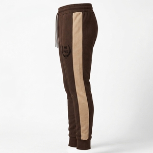 Pantalon de survêtement en coton pour homme, tissu doux de qualité supérieure, design respirant, taille élastique, cordon de serrage réglable, coupe décontractée, pour tous les jours - Product Image 4