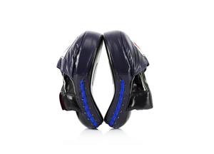 Dernier modèle bleu marine et noir Fairtex Focus Miitt, équipement d'entraînement en cuir de vache véritable, cible de boxe Fairtex CP-FM-18 - Product Image 4