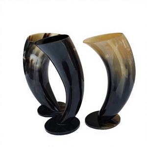 ผู้ผลิตแก้วน้ำทำจากเขาควาย แก้วน้ำทำมือจากเขาธรรมชาติ แก้วน้ำสไตล์ไวกิ้ง ผู้จัดจำหน่าย บริการ OEM - Product Image 1