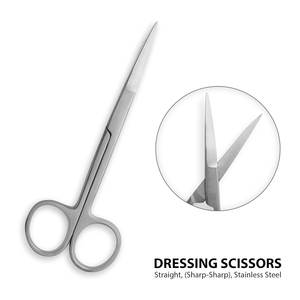 Juego de Tijeras de Sutura Profesionales de Grado Quirúrgico, Kit de Extracción de Suturas de Acero Inoxidable para Prácticas Quirúrgicas, Estudiantes de Medicina y Enfermería - Product Image 3