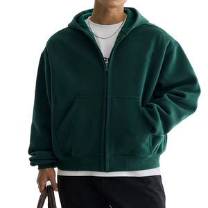 Nueva Sudadera con Capucha Estilo Hip Hop, Chaqueta con Cremallera Diagonal, Abrigo con Capucha, Color Negro, Cremallera Completa, Sudadera con Capucha para Hombre - Product Image 5