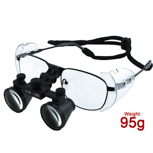 Loupes dentaires haute résolution 2,5X de style Galiléen, loupe chirurgicale avec monture en alliage de nickel pour dentistes et hygiénistes - Product Image 6
