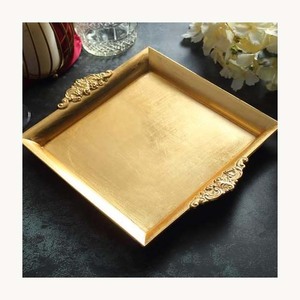 Contemporary Aluminium Serving Tray New Design Customized Food Display Tray For Snacks Sweets Dates Chocolate Use - Product Image 4