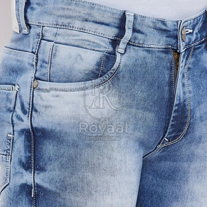 New Style Outdoor Use <b>Men</b> Breathable Jeans Pants Best Quality Solid Color Jeans <b>Men's</b> Pants For Sale - Product Image 4