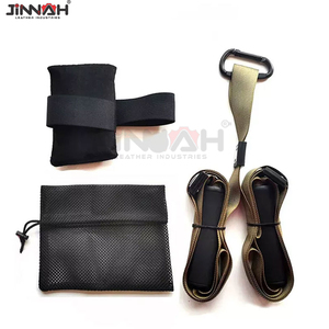 Sangles de musculation rembourrées OEM pour vêtements de fitness, fabriquées en coton 100% de haute qualité, sangles de levage en gros avec logo personnalisé - Product Image 3