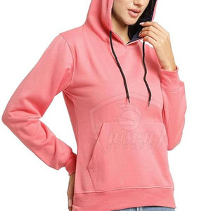 Hoodies unis respirants pour femmes, design personnalisé, usage extérieur, taille personnalisée disponible. - Product Image 6