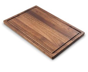 Planche à découper en bois de qualité supérieure, fabriquée à la main, avec une finition polie et lisse, pour la viande, les légumes, les fruits, la découpe en cuisine - Product Image 3