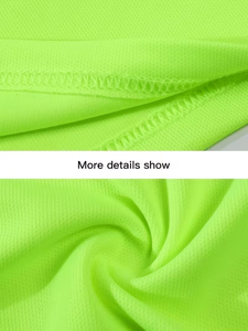Custom Athletic Set T-Shirt Long Pants Personalized Casual Men's Contrast Color Topstitch Crew Neck Summer Knitted ODM - Product Image 4