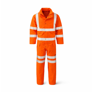 Overol de Seguridad de Alta Visibilidad, Ropa de Trabajo Reflectante, Traje de Protección Industrial, Uniforme Impermeable de Alta Visibilidad, Personalizado OEM - Product Image 1