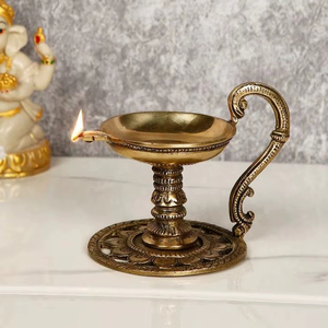 Antique Brass Home Decorative Centerpiece For Living Room <b>Table</b> Display And Elegant Interior Decoration Styling - Product Image 1