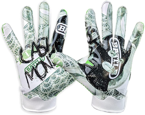 Gants de style moderne à prix raisonnable, logo personnalisé imprimé, gants de football américain en gros, meilleurs gants - Product Image 1