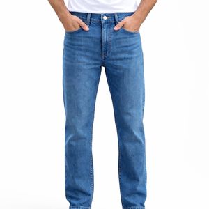 Jeans en denim pour hommes, qualité supérieure, confort extensible, écologiques, respirants, style streetwear, couleur unie, délavé, décontracté, coupe classique, pour le bureau - Product Image 3