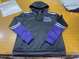 เสื้อฮู้ดฮอกกี้แบบมีฮู้ดพิมพ์ลายซับลิเมชั่นตามสั่งสำหรับฤดูหนาวปี 2026 พร้อมโลโก้และหมายเลขทีมตามสั่ง ผ้าฟลีซอุ่นสบายสำหรับผู้ชาย ผลิตจากโพลีเอสเตอร์ 100% - Product Image 3