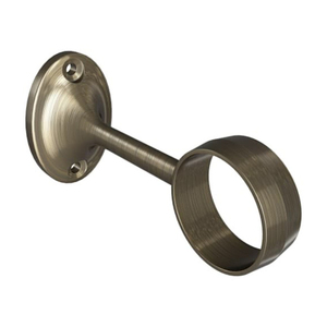 Modern Gold Curtain Bracket Heavy Duty Metal Rectangle Base Pole <b>Holder</b> Luxury Brass Window Drapery <b>Rod</b> Hardware Support On Sale - Product Image 3
