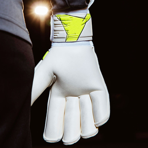 Football Goalkeeper Gloves Full Finger Latex Non-Slip Breathable Adjustable Wrist <b>Strap</b> Unisex Powerful Catch Finger Thumb - Product Image 2