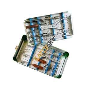 Kit de Instrumentos Quirúrgicos para Tejidos Blandos de Animales Pequeños Satinsky, Paquete de Esterilización, Juego Veterinario, Manual Médico, Certificado CE, AISI 420 - Product Image 3