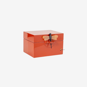 กล่องไม้เคลือบเงาลายแมลงปอ งานแฮนด์เมด ดีไซน์สวยงาม ขายดี ผลิตจากเวียดนาม - Product Image 3
