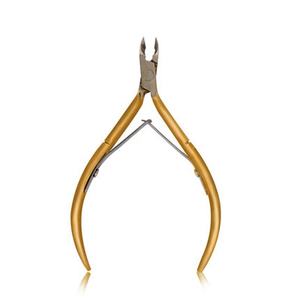 Pince à cuticules ronde, ciseaux de manucure, coupe-cuticules, éliminateur de peaux mortes, pince à ongles en acier inoxydable pour pédicure - Product Image 1