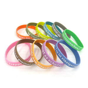 Bracelets en caoutchouc personnalisés IStapromo Gifts, 10/30/50/100 pièces, bracelets en silicone personnalisés pour la motivation, les événements, les cadeaux, le soutien - Product Image 5