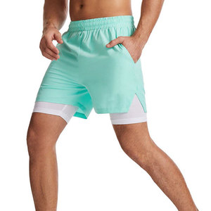 Hot Sale Easy Wear Breathable Quick Dry Solid Casual Men's <b>Spandex</b>/Polyester Fitness <b>Shorts</b> Durable Latest Design Best Price - Product Image 4