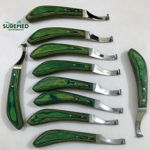 Cuchillo para Pezuñas, Herramienta Profesional para Herradores, Mango de Madera, Acero Inoxidable, Herramienta para el Cuidado de Caballos - Product Image 5