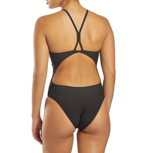 Maillot de bain une pièce fitness 2025 OEM 100% haute qualité, personnalisé avec logo, séchage rapide, taille haute, pour femmes, vente en gros - Product Image 5