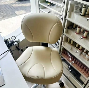 Cómoda Silla de Manicura y Pedicura con Soporte Lumbar, Taburete para Salón de Belleza, Peluquería, Spa Dental, para Salón de Uñas - Product Image 6