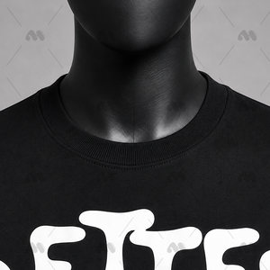 Camiseta de Hombre 100% Algodón al por Mayor, Personalizada con Estampado Frontal, 180G, Cuello Redondo, Tejido Transpirable, Informal, con Diseño Gráfico, OEM - Product Image 4