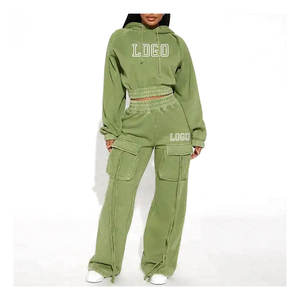 Conjunto deportivo de poliéster para mujer OEM, conjunto deportivo de nailon para mujer para minoristas de artículos deportivos, marca privada, MOQ bajo - Product Image 4