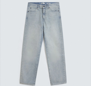 Jeans de Mezclilla para Hombre y Mujer, 100% Algodón, Secado Rápido, Corte Regular Vintage, Lavado Casual, Rectos, para Invierno y Verano, Varios Modelos - Product Image 5