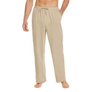 <b>Light</b> Grey Men Casual 100% Cotton Daily Wear <b>Trousers</b> Spring Mid Waist Heavyweight Straight Leg Loose Fit Custom Logo - Product Image 5