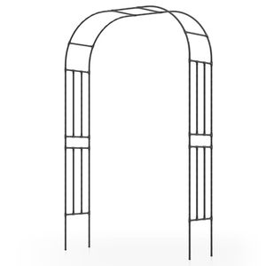 1 arche de jardin en métal pour plantes grimpantes, vigne et fleurs - Idéale pour les mariages - Product Image 5