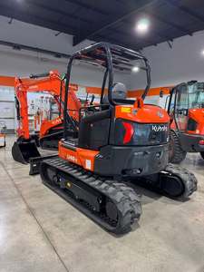 รถขุดขนาดเล็ก Kubota U48-5 แบบ Zero Tail Swing เครื่องยนต์ดีเซล 24 แรงม้า พร้อมเกียร์บ็อกซ์ประสิทธิภาพสูง ระบบ Open ROPS เบาะนั่งแบบสปริง - Product Image 3