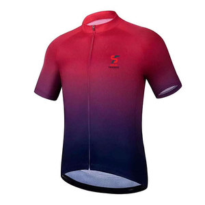 Maillot de cyclisme personnalisé de haute qualité, faible MOQ, respirant et à séchage rapide, 100% polyester, unisexe - Product Image 1