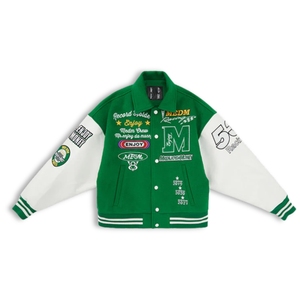 Veste universitaire brodée personnalisée de qualité supérieure MEDM Record Holder Anniversary |   Édition limitée Collector Streetwear - Product Image 2