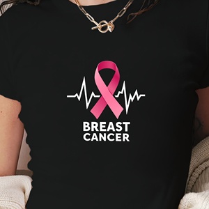 <b>BREAST</b> <b>CANCER</b> women's fashion short <b>t</b>-<b>shirt</b> - Product Image 3