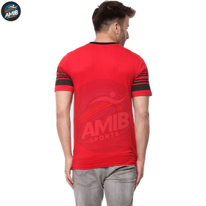 T-shirts pour hommes décontractés de haute qualité 100% - Meilleures ventes à prix abordable - Produit en promotion - T-shirts légers à col contrastant pour hommes - Product Image 4