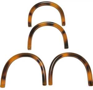 หูหิ้วกระเป๋าเรซิ่นคุณภาพดี งานแฮนด์เมด ทนทาน ทำจากอะคริลิก สำหรับทำกระเป๋า DIY - Product Image 4