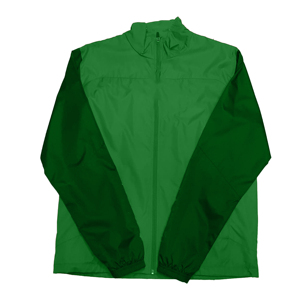 Veste de course en polyester unie pour homme, col montant, fermeture éclair, coupe-vent, décontractée, pour l'automne, coupe classique - Product Image 5