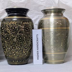 Premium Hand-Engraved Adult Cremation <b>Urns</b> - <b>Large</b> Capacity Handcrafted Funeral <b>Urn</b> - Elegant Memorial <b>Urns</b> for Home Burial - Product Image 4