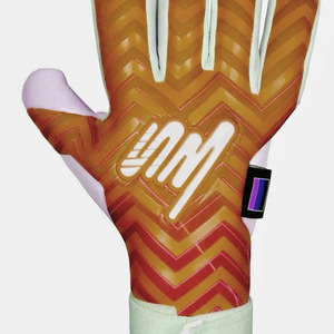 OEM Custom Professional Soccer Goalkeeper <b>Gloves</b> High Grip <b>Latex</b> Palm Football Goalkeeper <b>Gloves</b> with Finger Save for Training - Product Image 2