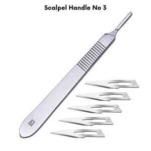 Scalpels et manches de couteaux chirurgicaux en acier, sans kit d'instruments manuels, pour usage hospitalier - Product Image 5