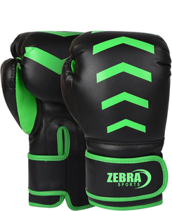 New Manufacturing Custom Made Durable PU Leather Waterproof MMA Training and Sparring <b>Gloves</b> Velcro for Adults Kids Boxing - Product Image 3