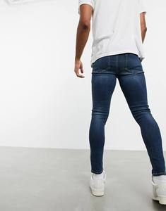 Pantalones Vaqueros Elásticos de Moda para Hombre, Jeans Ajustados, Jeans Rotos, Pantalones Vaqueros con Gran Popularidad - Product Image 1