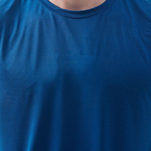 Camiseta Deportiva Formal Personalizada para Hombre, 100% Algodón Tejido, Transpirable, con Decoración de Encaje, Impresión Digital, Sin Mangas, OEM - Product Image 5