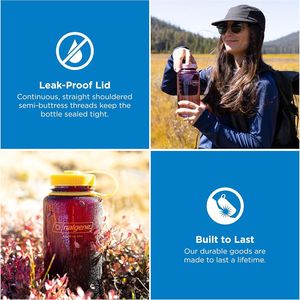 Borraccia Sportiva da 32 oz Senza BPA, Resistente e Antigoccia, Leggera con Design a Bocca Larga per Escursionismo, Palestra, Lavoro e Viaggi - Product Image 2