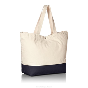 Bolso de mano de lona de algodón PET reutilizable ecológico de alta calidad, bolso de hombro ecológico para llevar compras, bolsas de viaje para la playa - Product Image 1