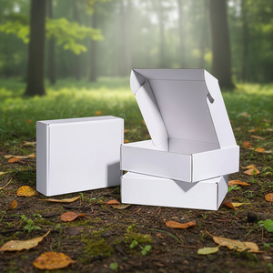 Boîtes d'expédition en carton ondulé personnalisées avec gaufrage, fabriquées au Vietnam pour l'emballage de desserts/biscuits à emporter des restaurants (Matériaux recyclés) - Product Image 5